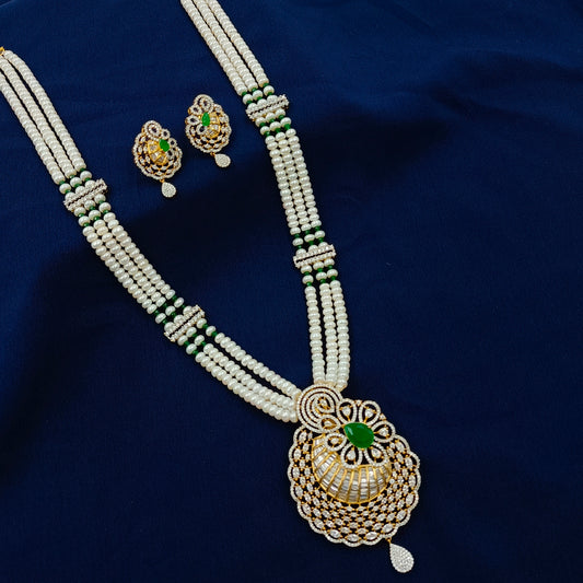 Divine Designer Fresh Water Pearls Ranihaar