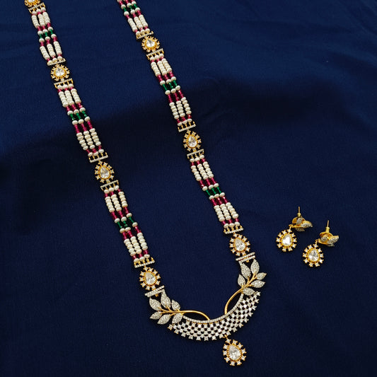 Majestic Fresh Water Pearls Designer Ranihaar