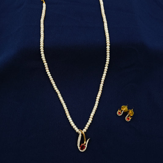 Luminous Fresh Water Pearls Designer Set