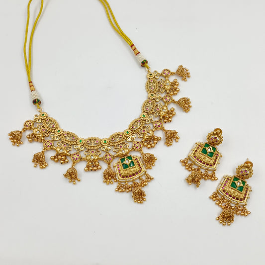 Dazzing Trendy Designer Rajwadi Set