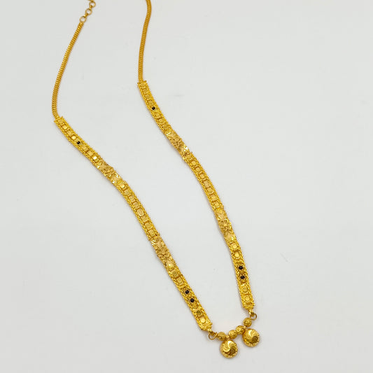 Blooming Designer Forming Short Mangalsutra