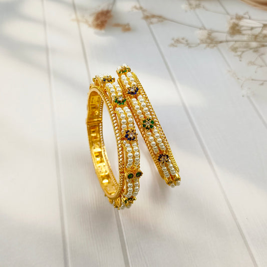 Massive Designer Trendy Pearls Bangles