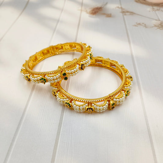 Massive Designer Trendy Pearls Bangles