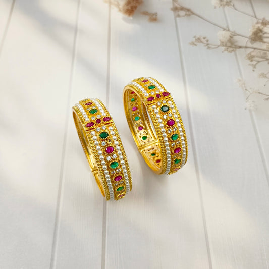Stunning Designer Trendy Pearls Bangles