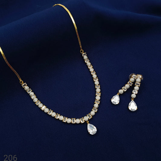 Attractive Designer AD Necklace set