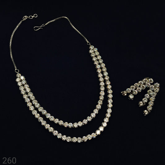 Alluring Designer Trendy CZ Necklace Set