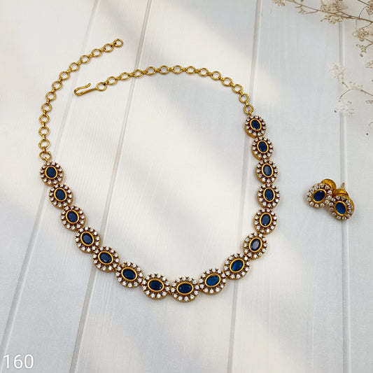 Exclusive Designer Trendy AD Necklace Set