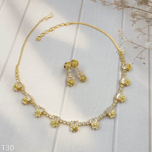 Excellent Designer AD Necklace Set