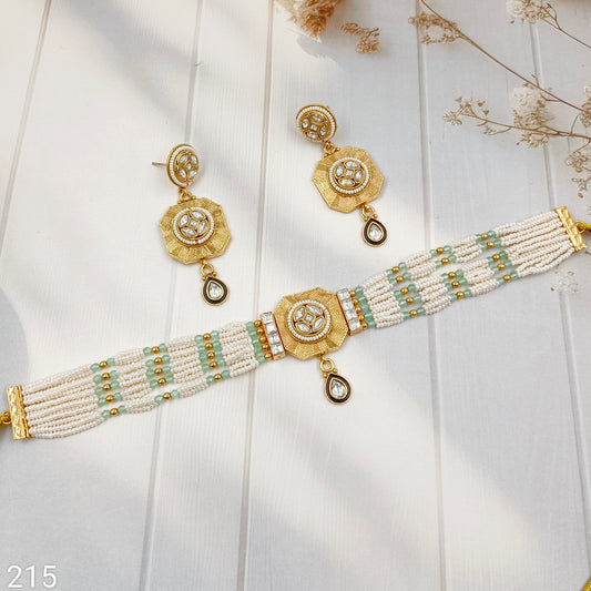 Blooming Designer Trendy Temple Set