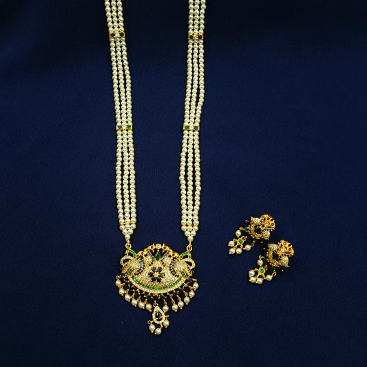 Elegant Designer Fancy Pearls Ranihaar