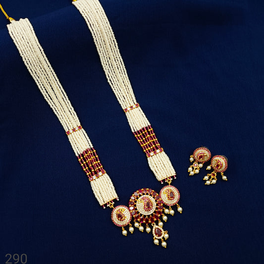 Artistic Designer Trendy Chida Pearls Ranihaar