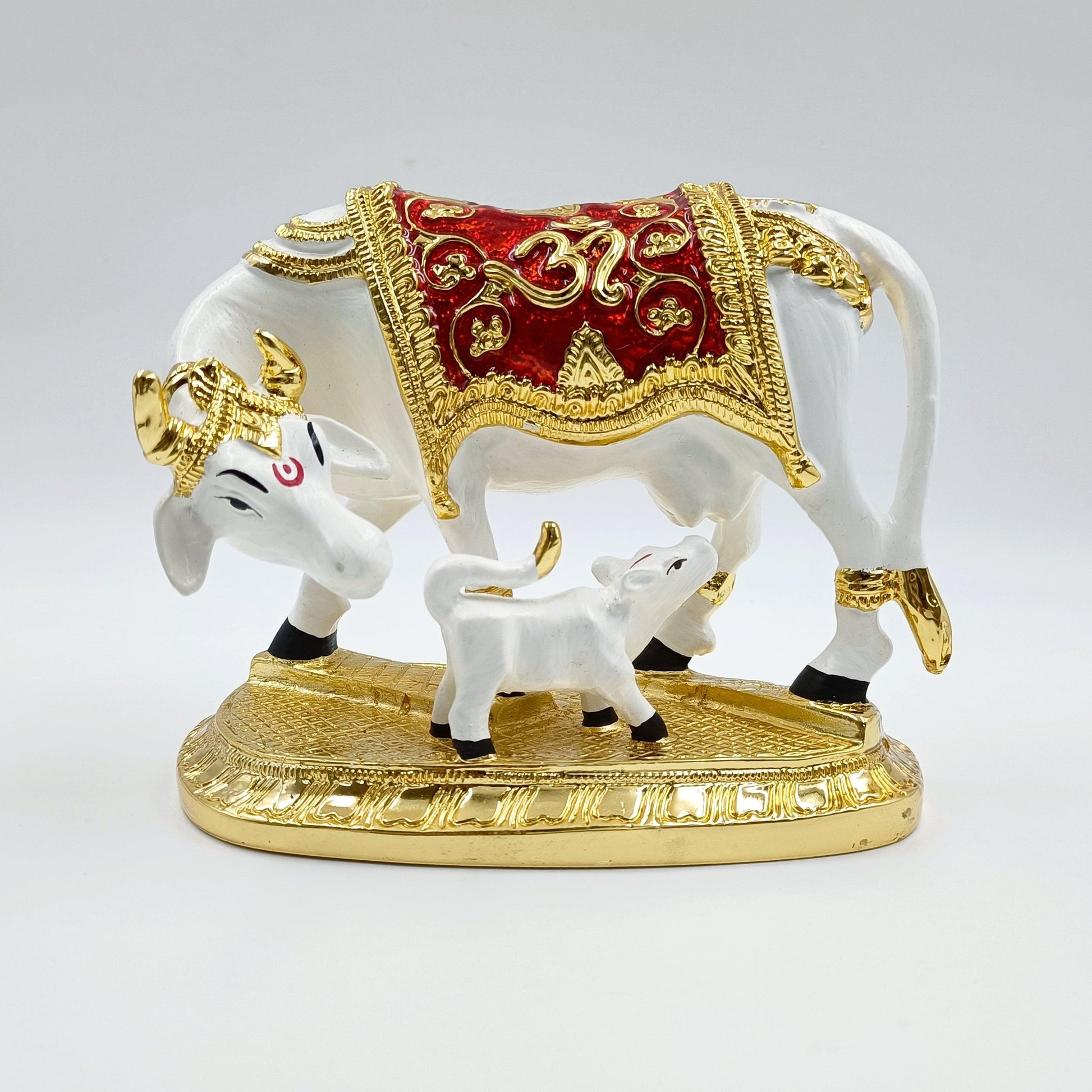 Kamdhenu Cow With Calf - Shree Radhe Pearls