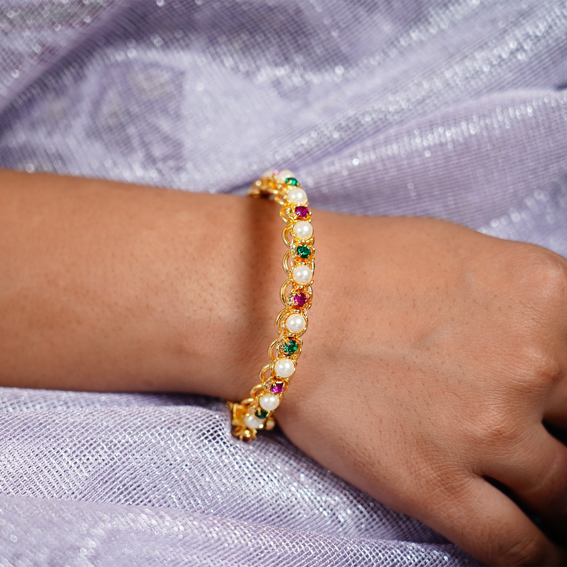 Pearl Bangles Shree Radhe Pearls