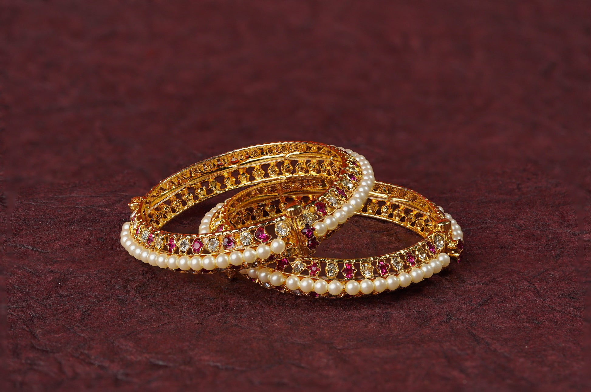 Pearl Bangles - Shree Radhe Pearls