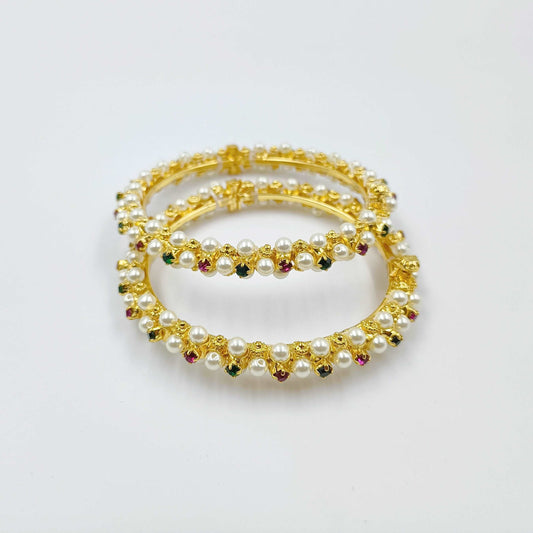 Traditional Pearls Bangles Shree Radhe Pearls