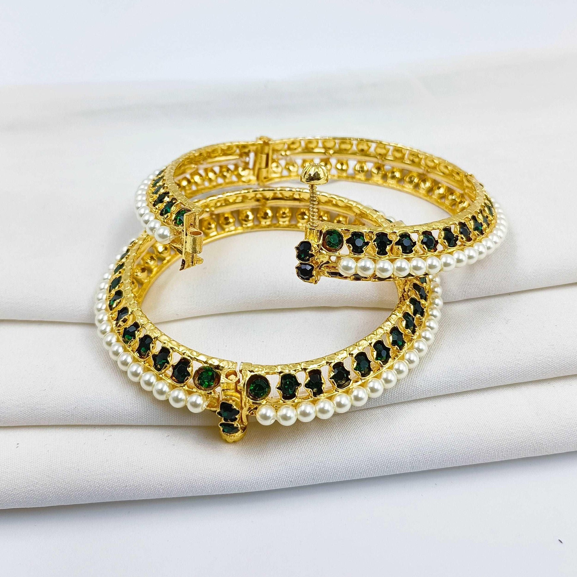 Traditional Pearls Bangles Shree Radhe Pearls