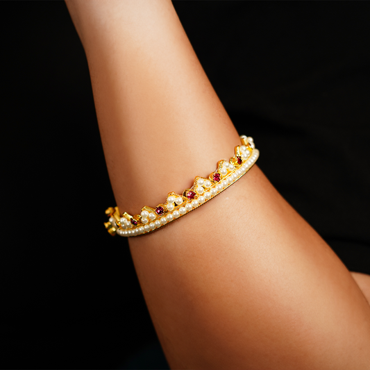 Traditional Pearls Bangles - Shree Radhe Pearls