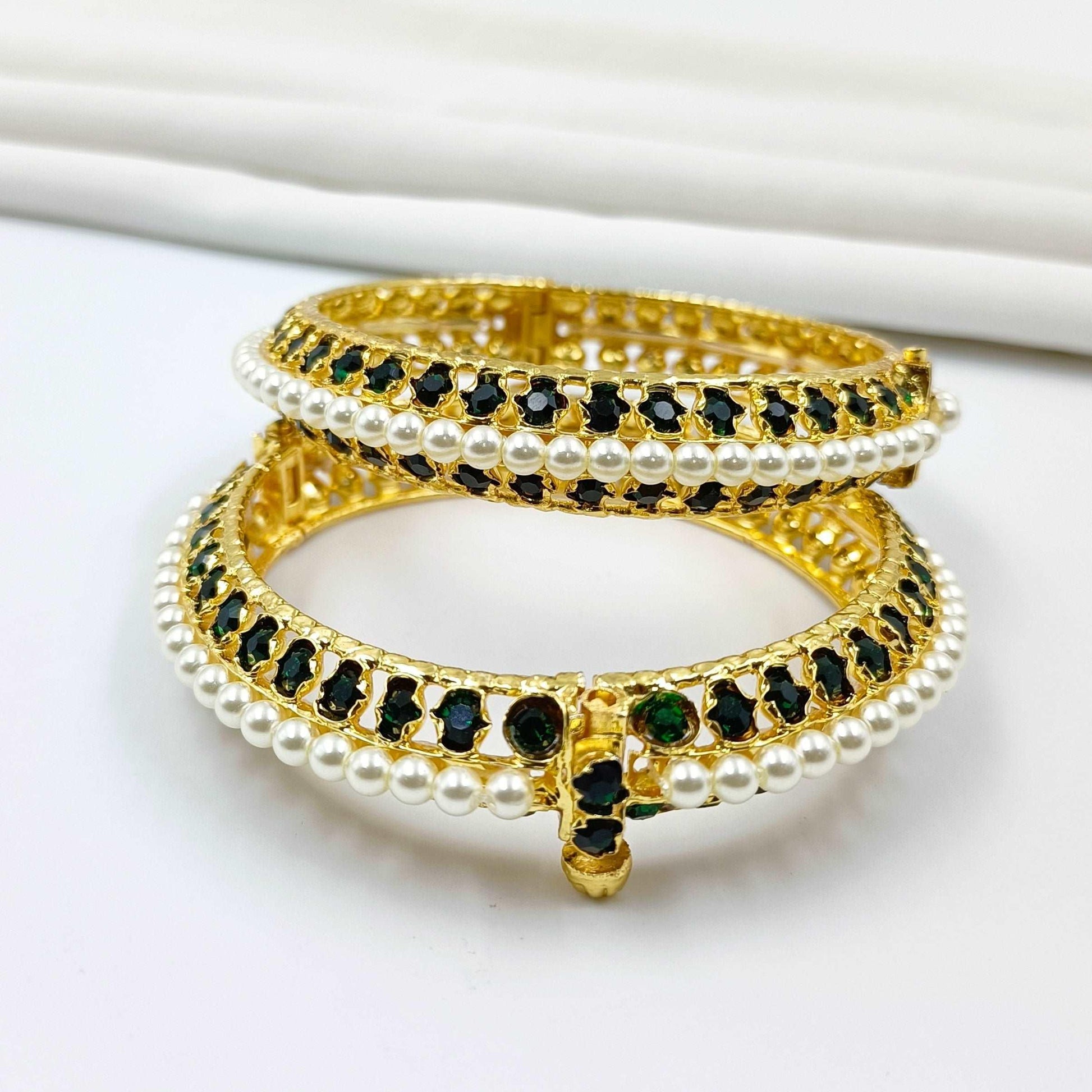 Traditional Pearls Bangles - Shree Radhe Pearls