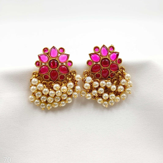 Majestic Floret Designer Earrings