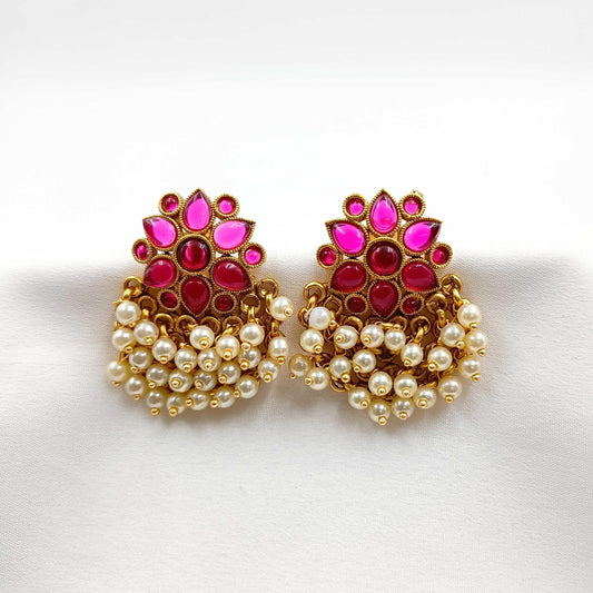 Majestic Floret Designer Earrings