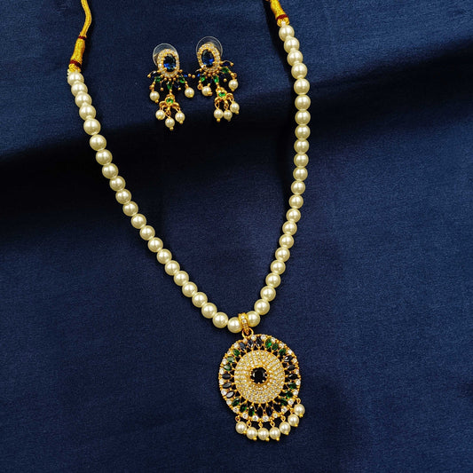 Luminous Floret Designer Pearls Set