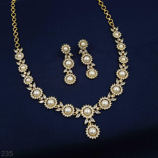 Pretty Pearls Designer Necklace Set