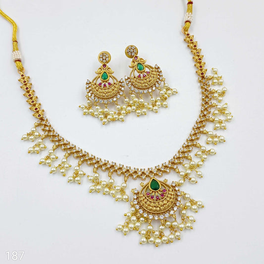 Elegant Designer Trendy Necklace Set