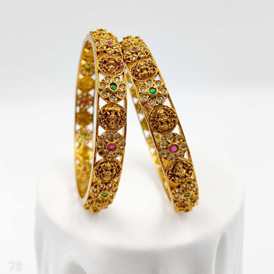 Lord Laxmi Designer Fancy Bangles