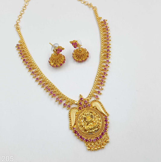 Splendid Lord Laxmi Designer 1 Gram Necklace