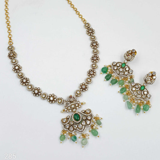 Beautiful Designer Victorian Finish  Necklace