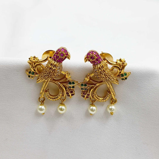 Attractive Bird Designer Fancy Earrings