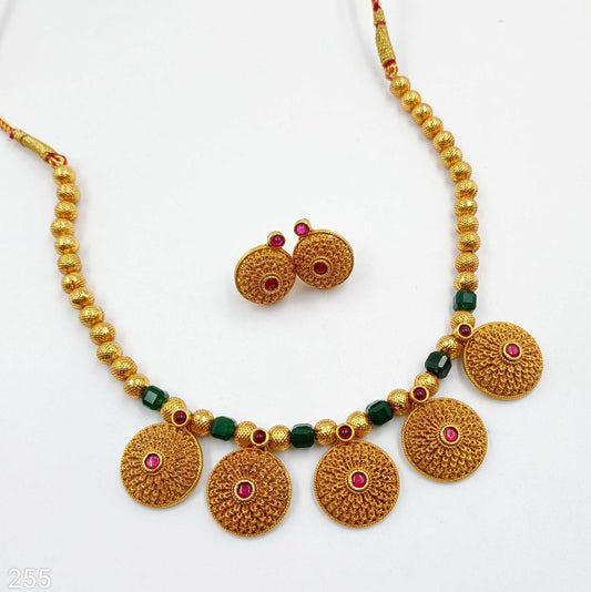 Attractive Designer 1 Gram Necklace Set