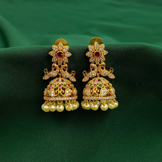 Pretty Peacock Designer Trendy Jhumka