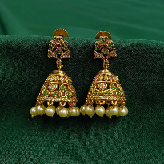 Floret Designer Fancy Jhumka