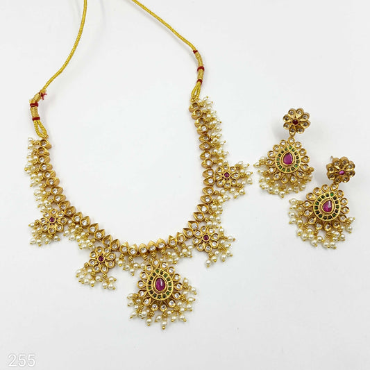 Droplet Designer Trendy Necklace Set