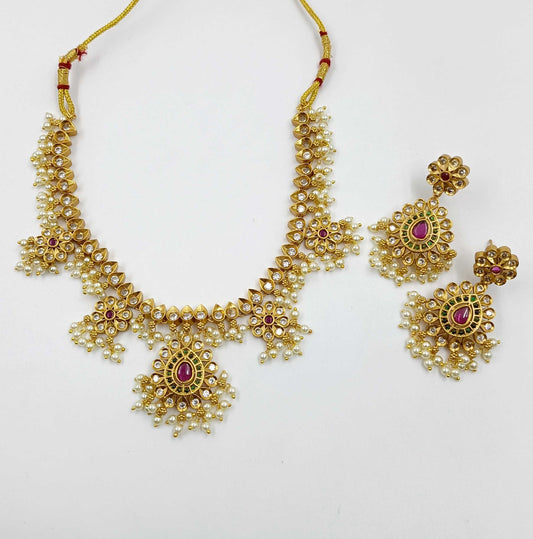 Droplet Designer Trendy Necklace Set