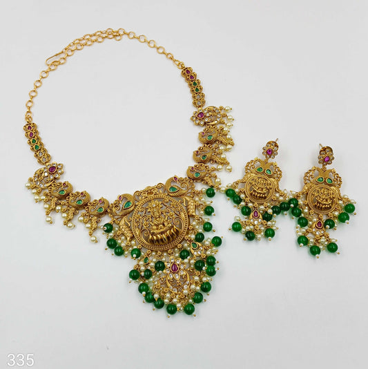 Lord Laxmi Designer Trendy Necklace Set