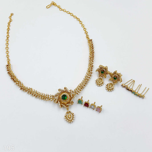 Pleasing Floret Designer Trendy Necklace Set