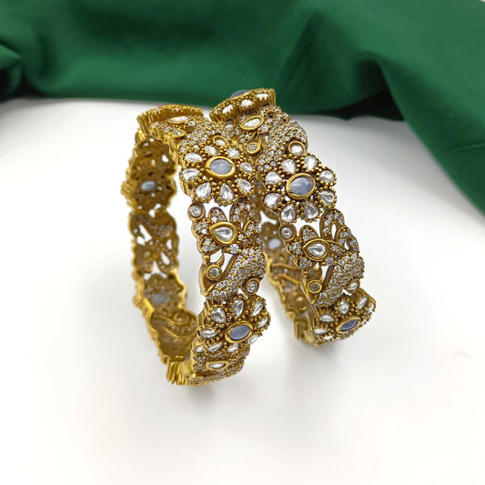 Classy Peacock Designer Antique Bangles