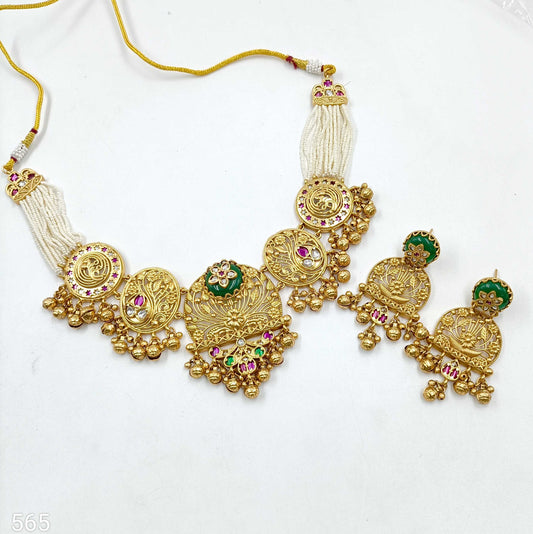 Classy Floret Designer Temple Set