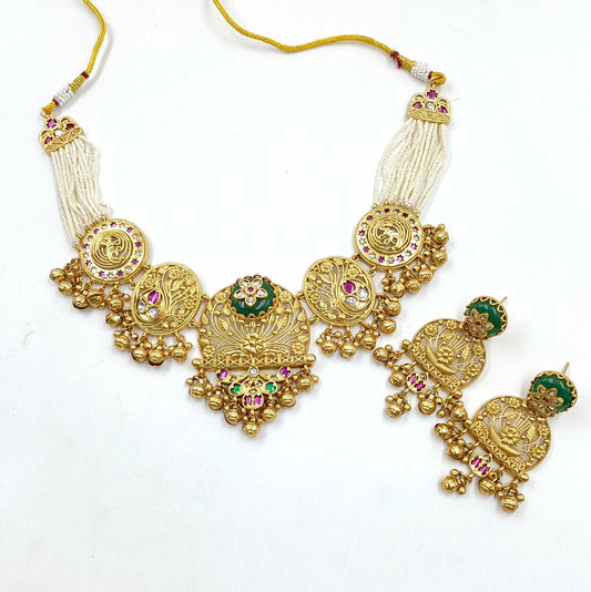 Classy Floret Designer Temple Set