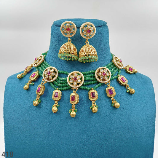 Appealing Floret Designer Necklace Set