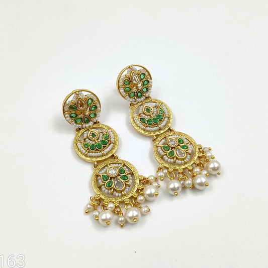 Dazzling Floret Designer Chandbali Tops