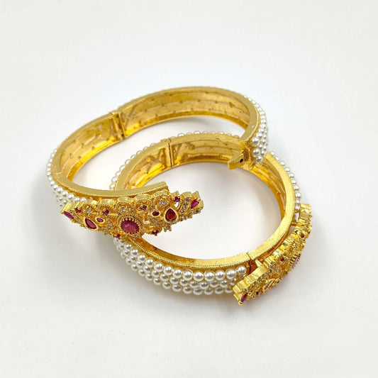 Trendy Designer Pearls Bangles