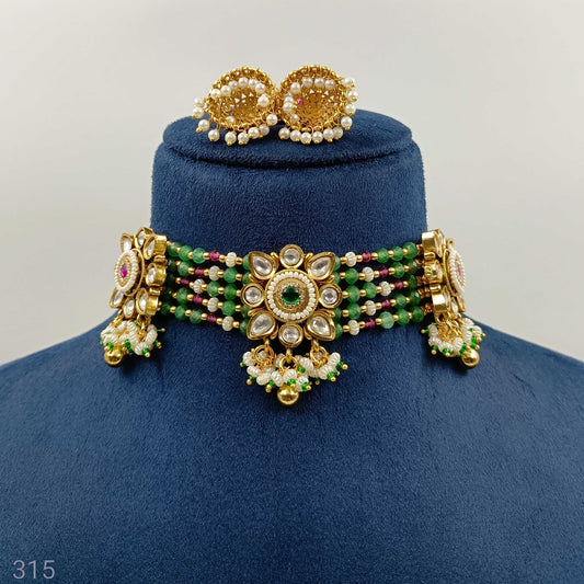 Massive Floret Designer Trendy Choker Set