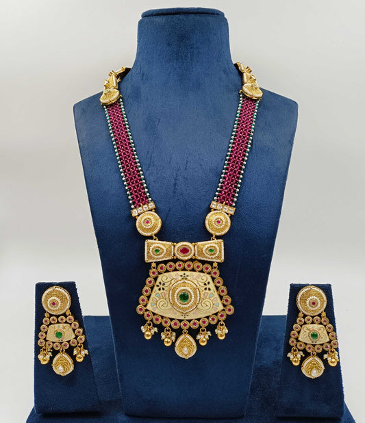 Majestic Designer Rajwadi Long Set