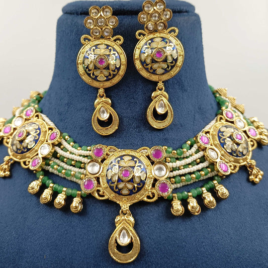 Charming Trendy Designer Choker Set