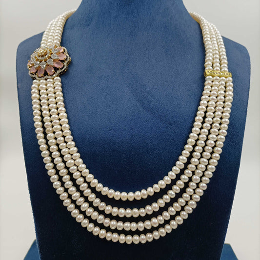 Elegant Designer Fresh Water Pearls Ranihaar