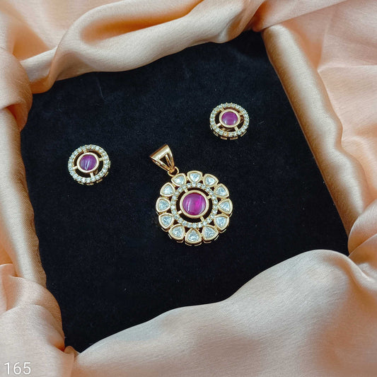 Floral Designer Pendent Set