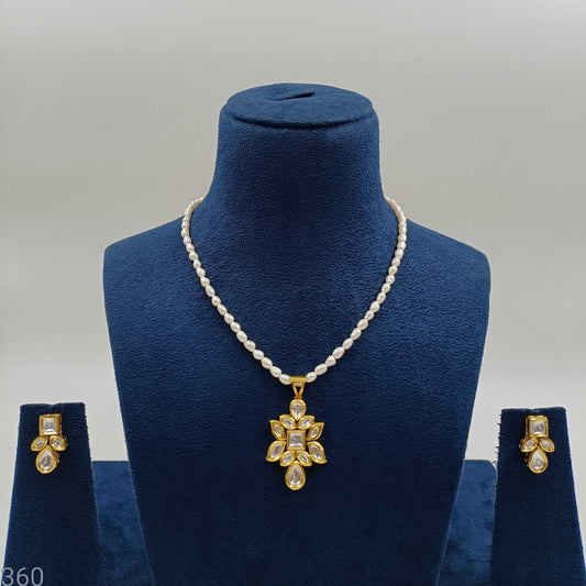 Unique Designer Fresh Water Pearls Necklace Set